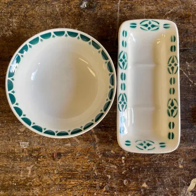 Green Greek Bath Set