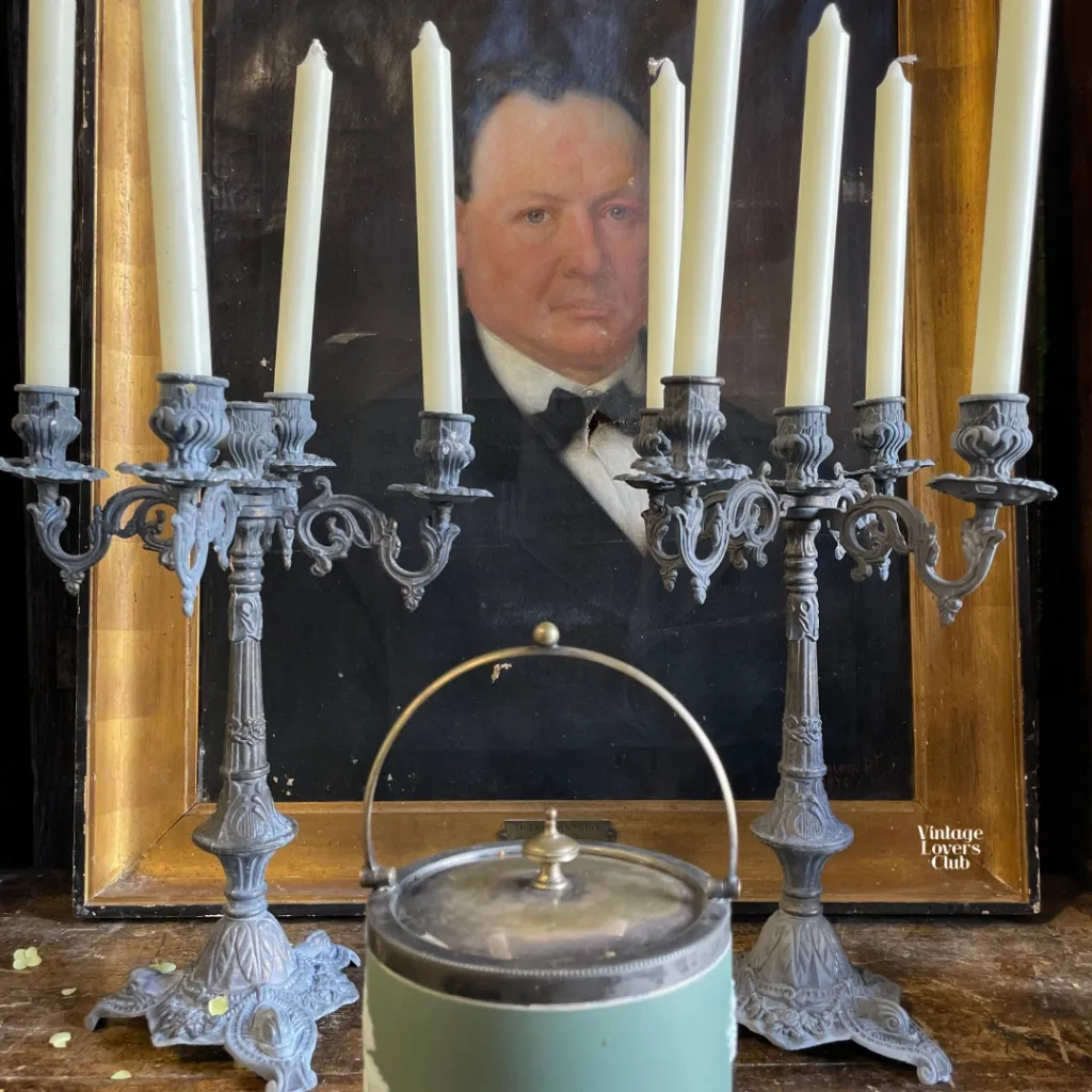 Vintage Brass Candelabra