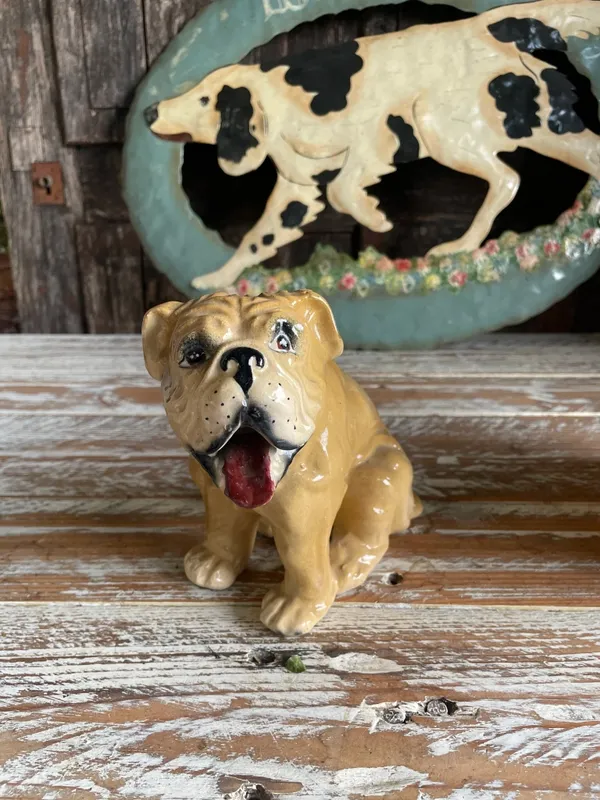 Small Bulldog Statuette