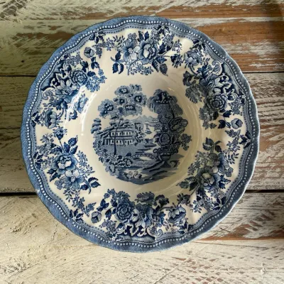 Piatto Fondo Blu Churchill