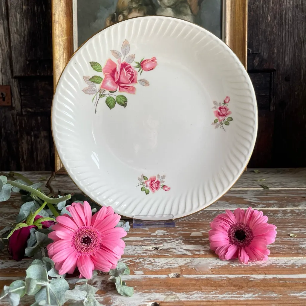 Gien Symphonie Pattern Round Serving Platter