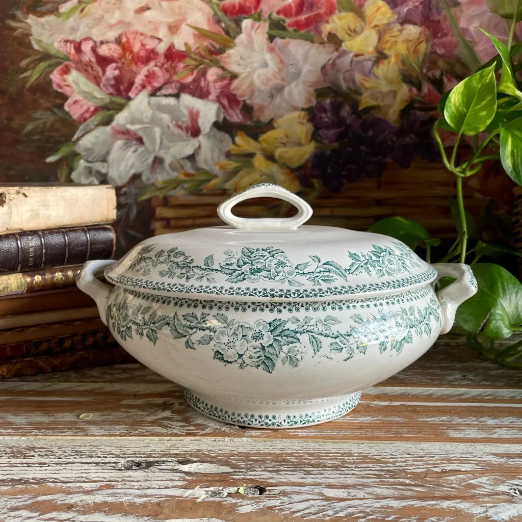 Guadeloupe Pattern Soup Tureen