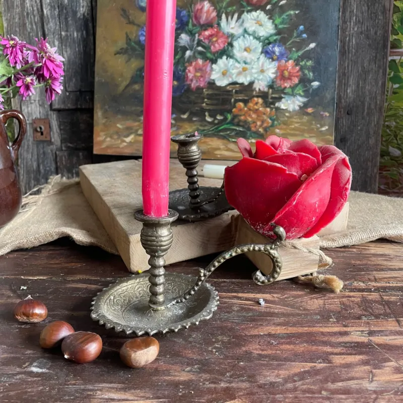 Arabic Brass Candelabrum