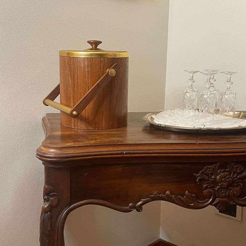 1960s Teak Ice Bucket
