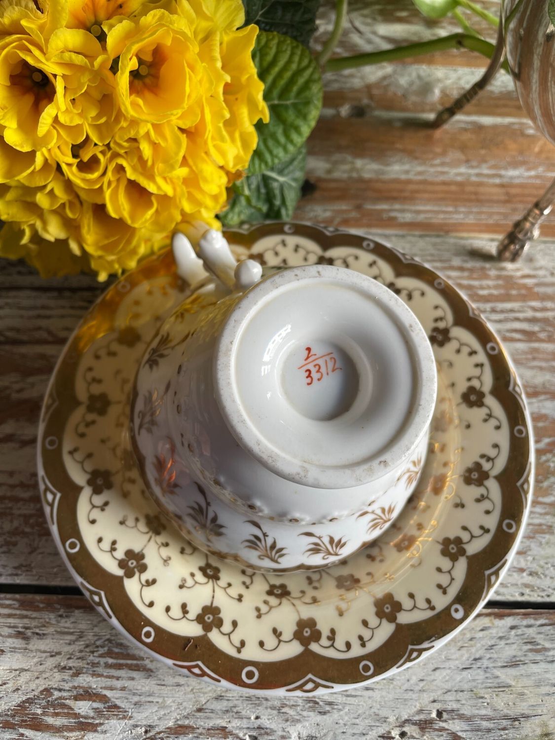VINTAGE TAZZA DA TE' PORCELLANA RIDGWAY