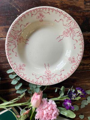 Gien Deep Plate Venise Pattern
