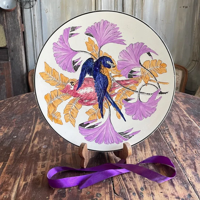 Piatto Pappagalli da Parete