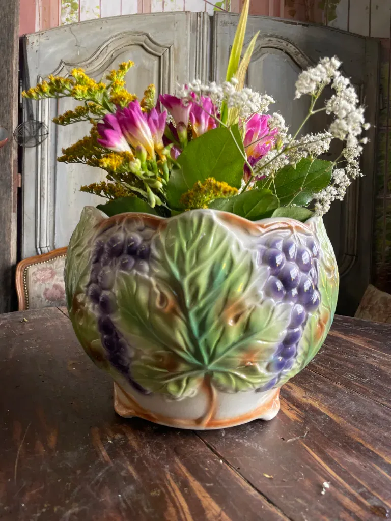 Barbotine Cache-pot Gerber Paris – Vine Decoration