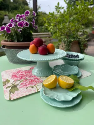 Alzata Ceramica Portoghese – Verde Acqua