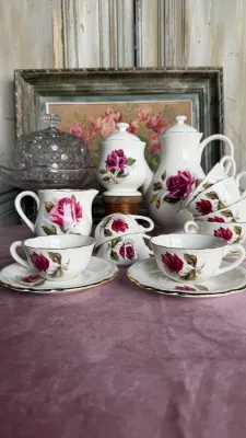 Coffee Service Gien – Chambord Pattern