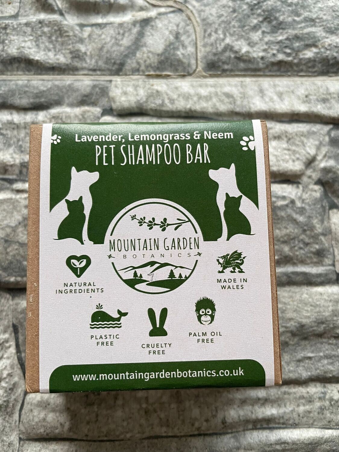 Lavender, Lemongrass & Neem Oil Pet Shampoo Bar