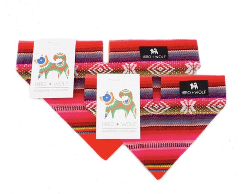 Hiro & Wolf Bandana M/L