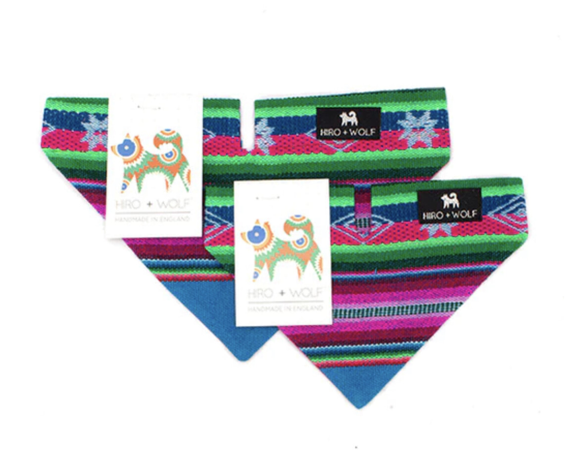 Hiro & Wolf Bandana M/L