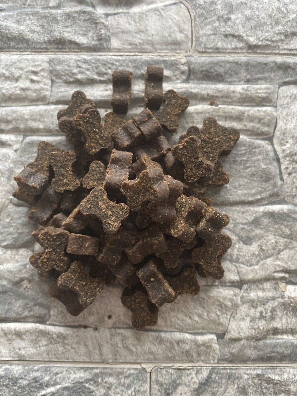 Ostrich Bone Bites 100g