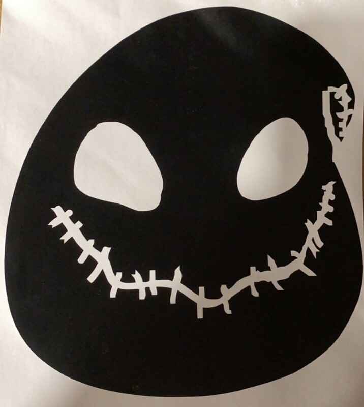 Oogie Boogie inspired sticker