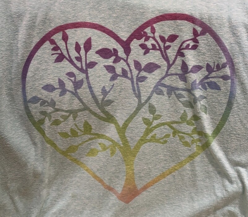 Heart Tree Long Sleeve Shirt