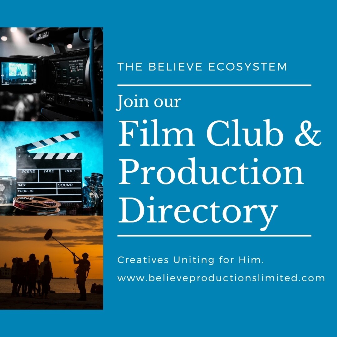 Join the Believe Film Club and Production Directory - TT$300/ monthly