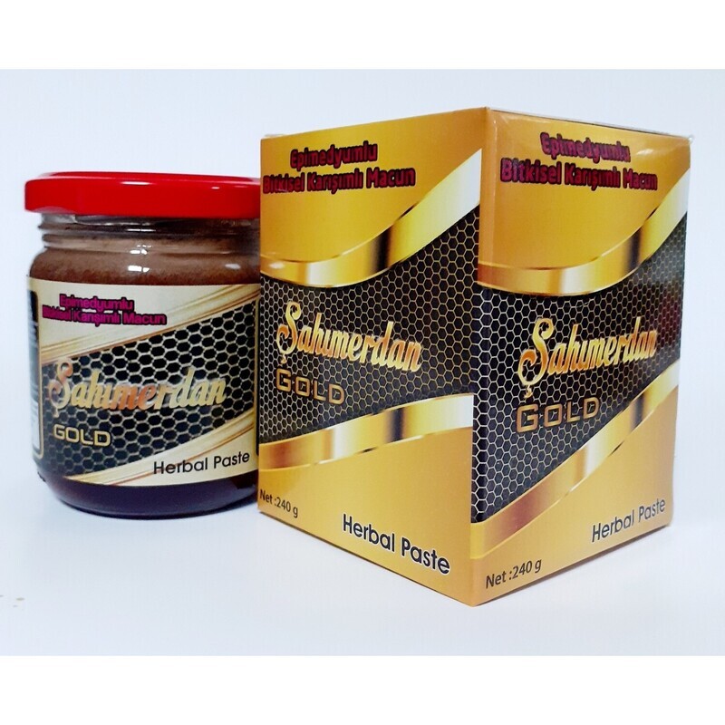 Sahmerdan ICARINE Ισχυρο Gold Premium 240g Macun Epimedium