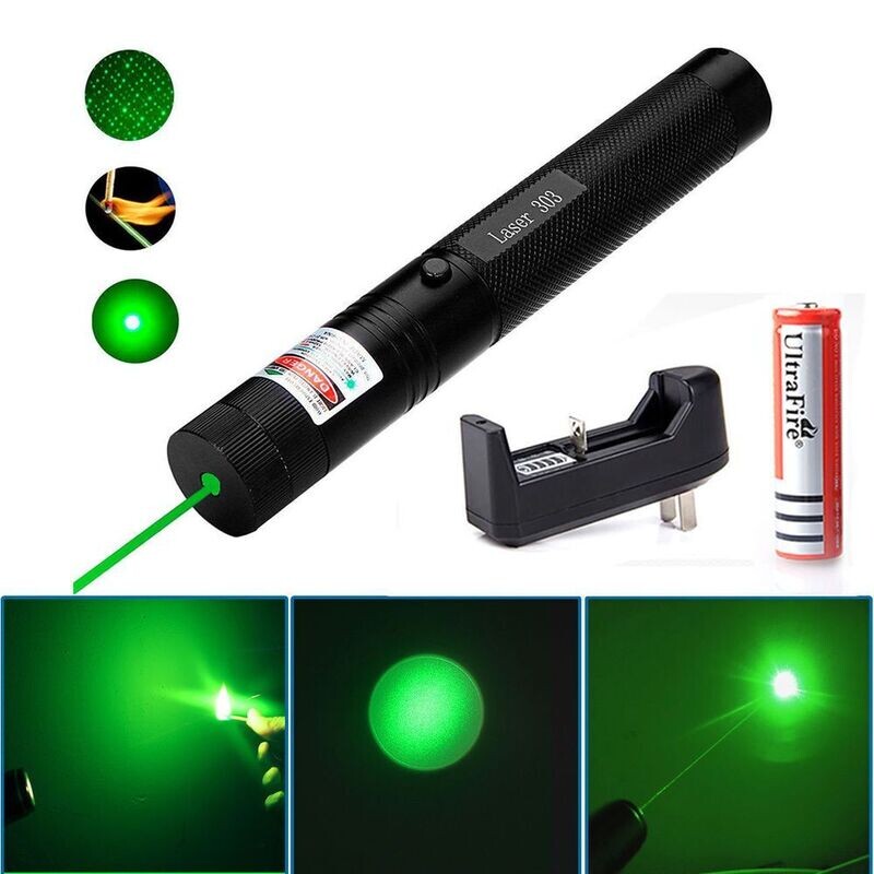 LASER 5mW Power(πρασινο)