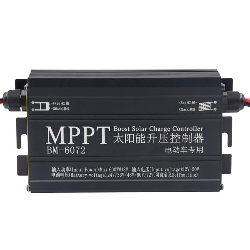 600W MPPT Boost Solar Charge Controller