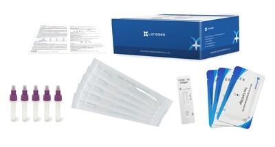 Longsee (vorgefüllt) COVID-19 Antigen-Schnelltest Kit 25 Tests/Box
