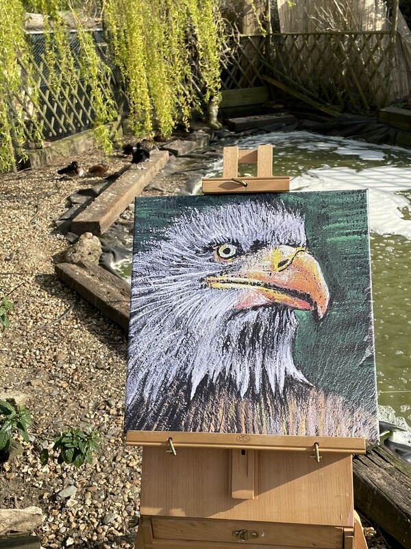 Printed canvas 40x40cm