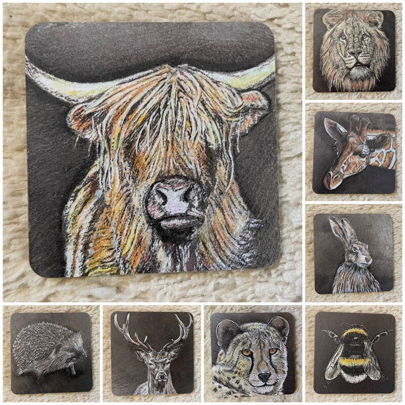 Wraptious Coasters : light series