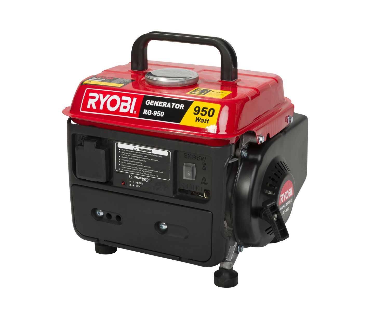 Ryobi 950W 2 Stroke Pull Start Generator RG-950
