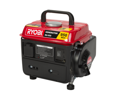 Ryobi 950W 2 Stroke Pull Start Generator RG-950