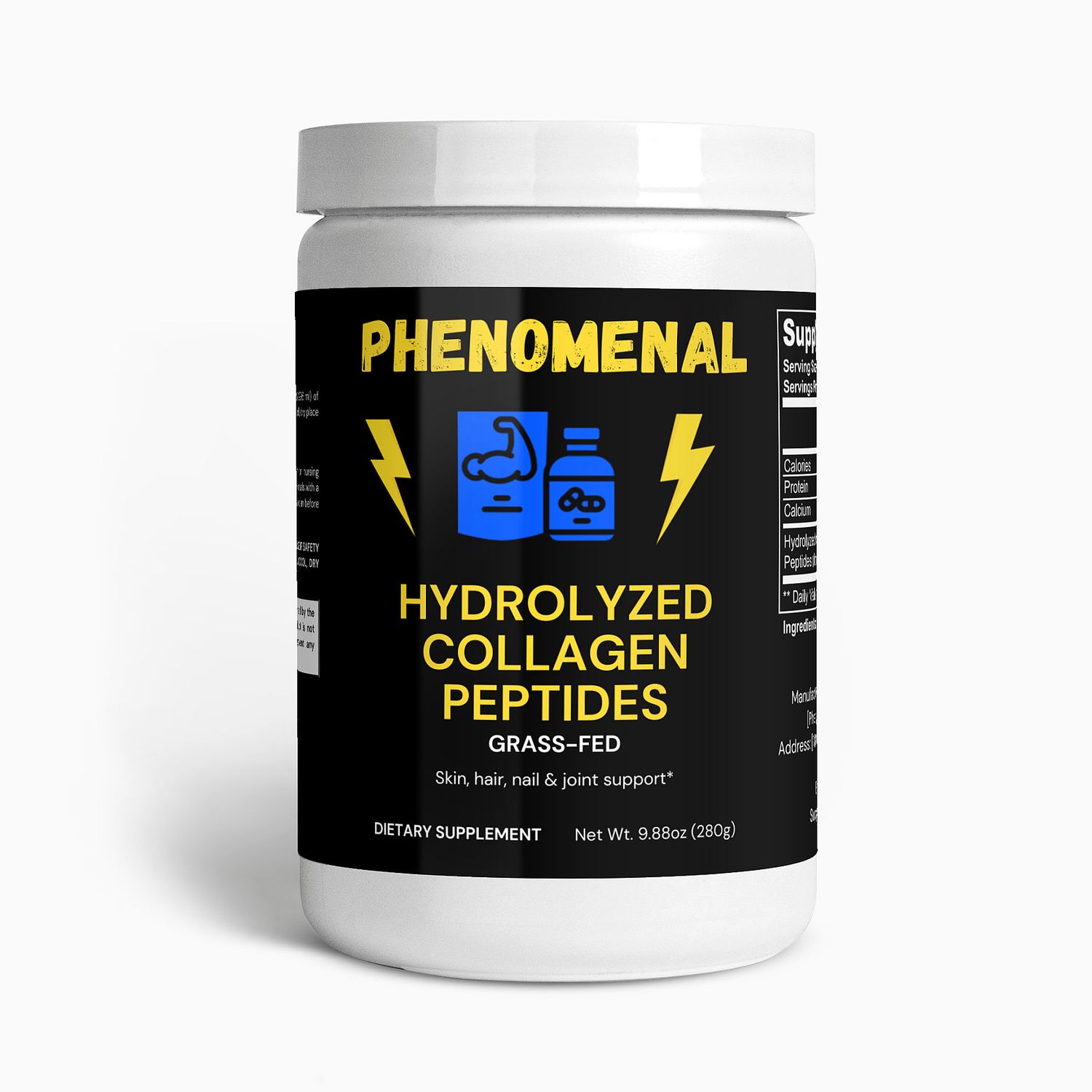 Grass -Fed Hydrolyzed Collagen Peptides