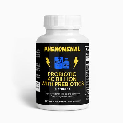 Probiotic 40 Billion with Prebiotics
