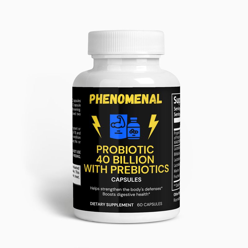 Probiotic 40 Billion with Prebiotics