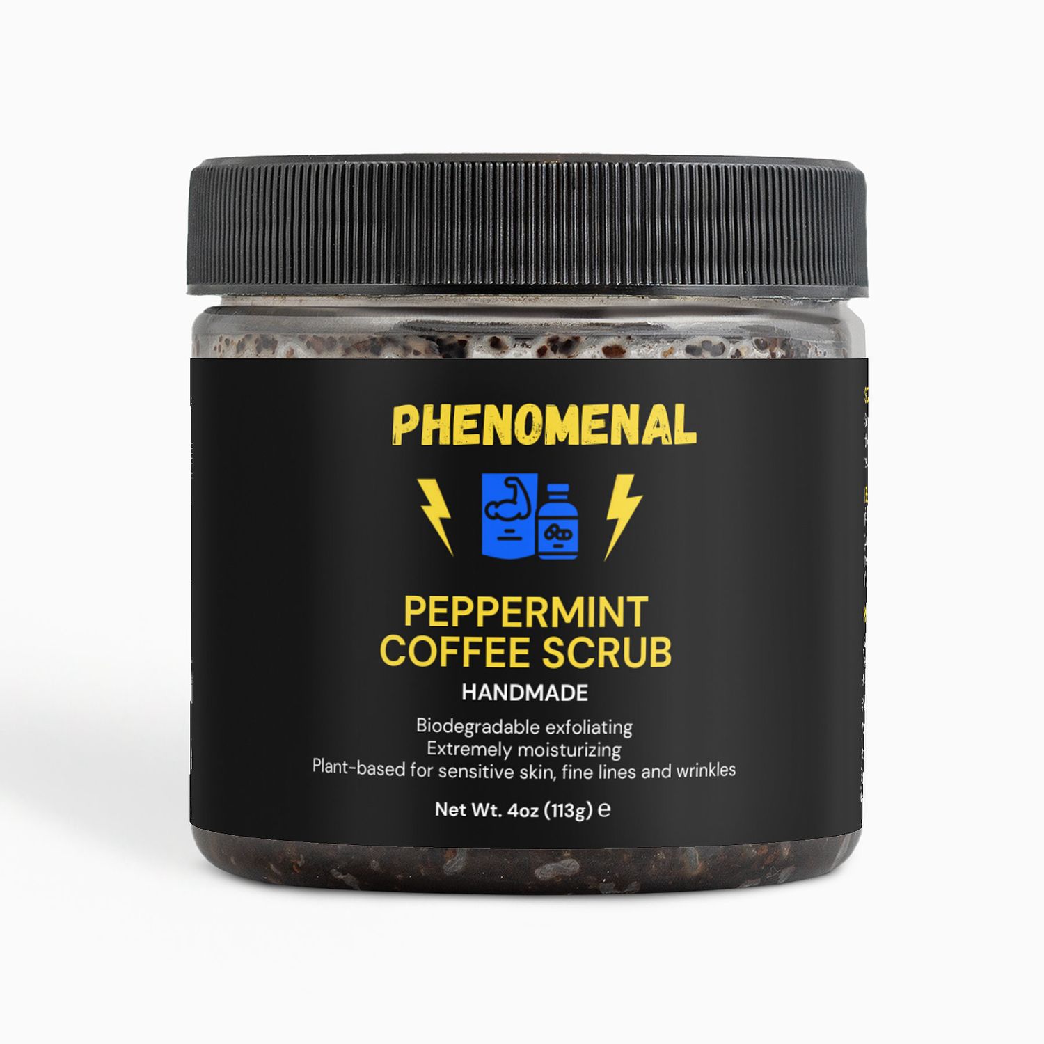 Peppermint Coffee Scrub