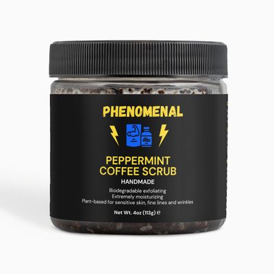 Peppermint Coffee Scrub