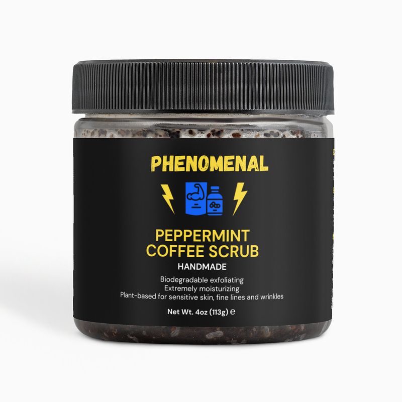 Peppermint Coffee Scrub
