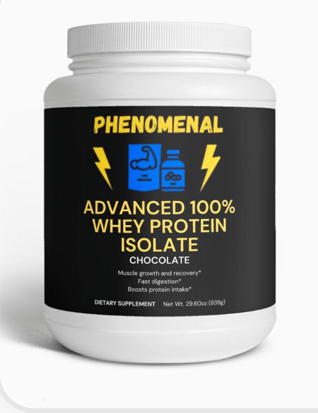Advanced 100% Whey Protein Isolate Advanced 100% Whey Protein Isolate