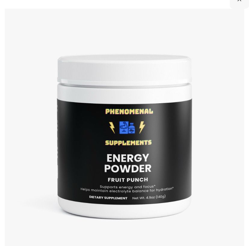 Energy Powder ( Fruit Punch)