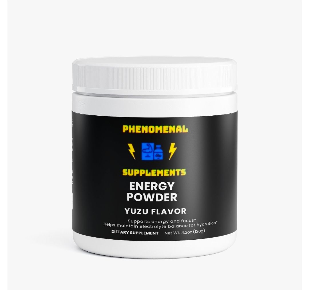 Energy Powder ( Yuzu Flavor)