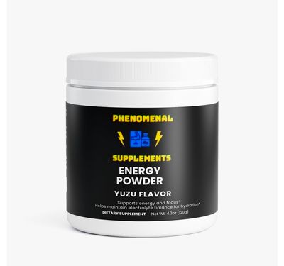 Energy Powder ( Yuzu Flavor)