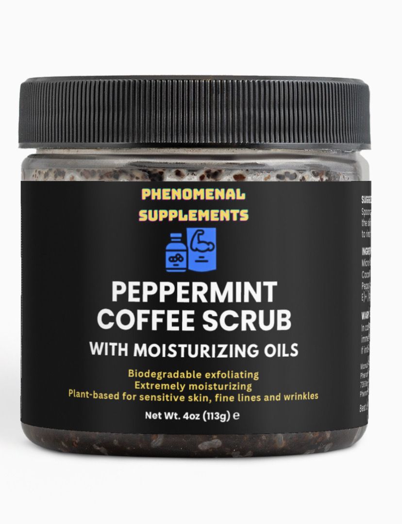Peppermint Coffee Scrub