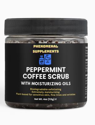 Peppermint Coffee Scrub