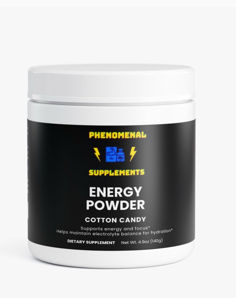 Energy Powder ( Cotton Candy )