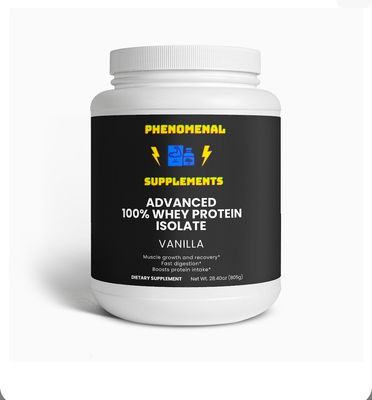 Advanced 100% Whey Protein Isolate (Vanilla)