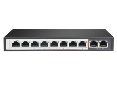 8 + 2 Port POE Ethernet Switch Compatible With Starlink