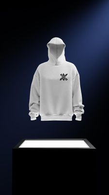 Hoodie 45أ Blanc