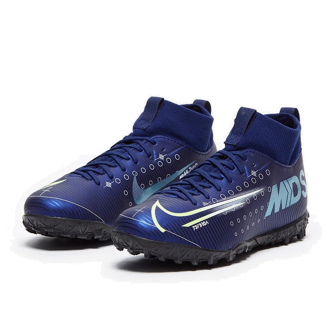 NIKE KIDS SUPERFLY 7 ACADEMY MDS TF FOOTBALL SHOE BQ5407-401