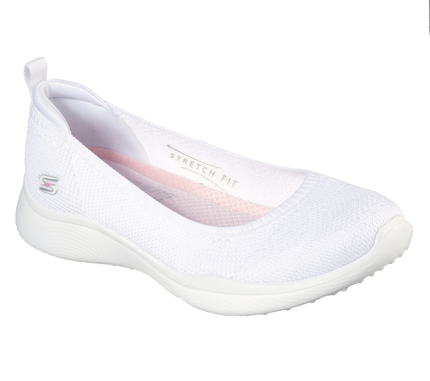 SKECHERS WOMEN MICROBURST 2.0 ICONIC SNEAKER 104134 WHT