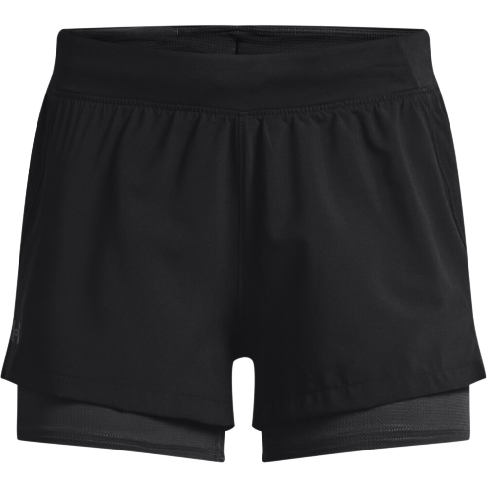 UNDER ARMOUR WOMEN ISO-CHILL RUN 2IN1 SHORTS 1361582-001