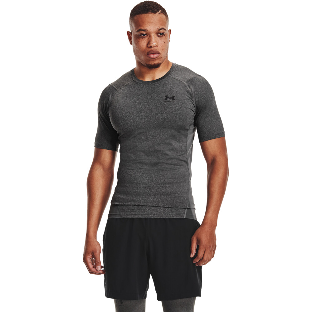 UNDER ARMOUR MEN HG ARMOUR COMP S/S T-SHIRT 1361518-090
