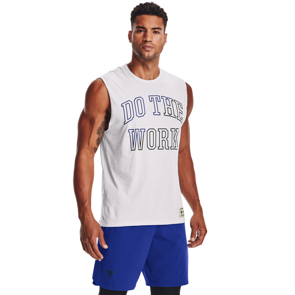UNDER ARMOUR MEN PROJECT ROCK TANK TOP 1367096-014